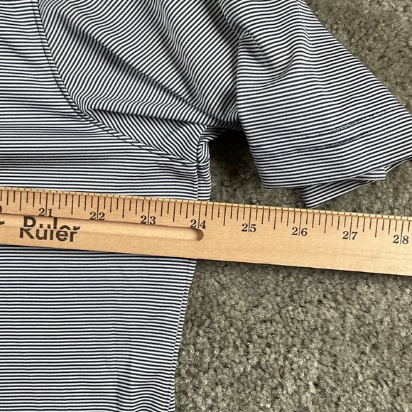 Ahead USA Grumpy Dwarf Golf  Shirt Mens Large Striped Embroidered Short Sleeve - Picture 4 of 6